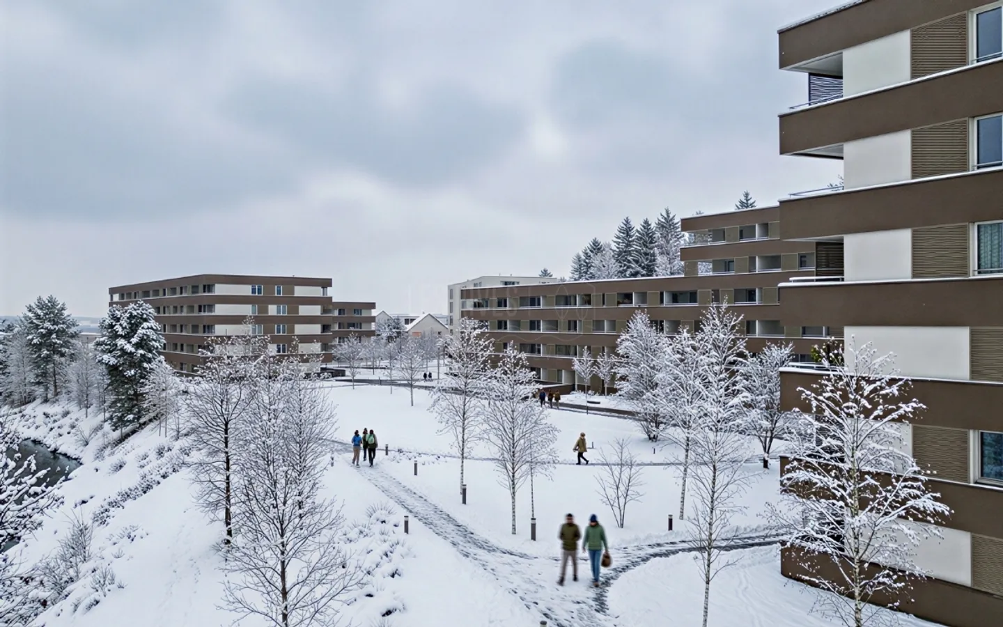 Modern Apartment with Large Balcony - Photo 1 of 9