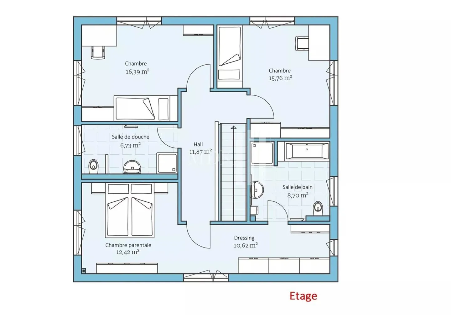 Beautiful 5.5-room villa on plan - Photo 5 of 5
