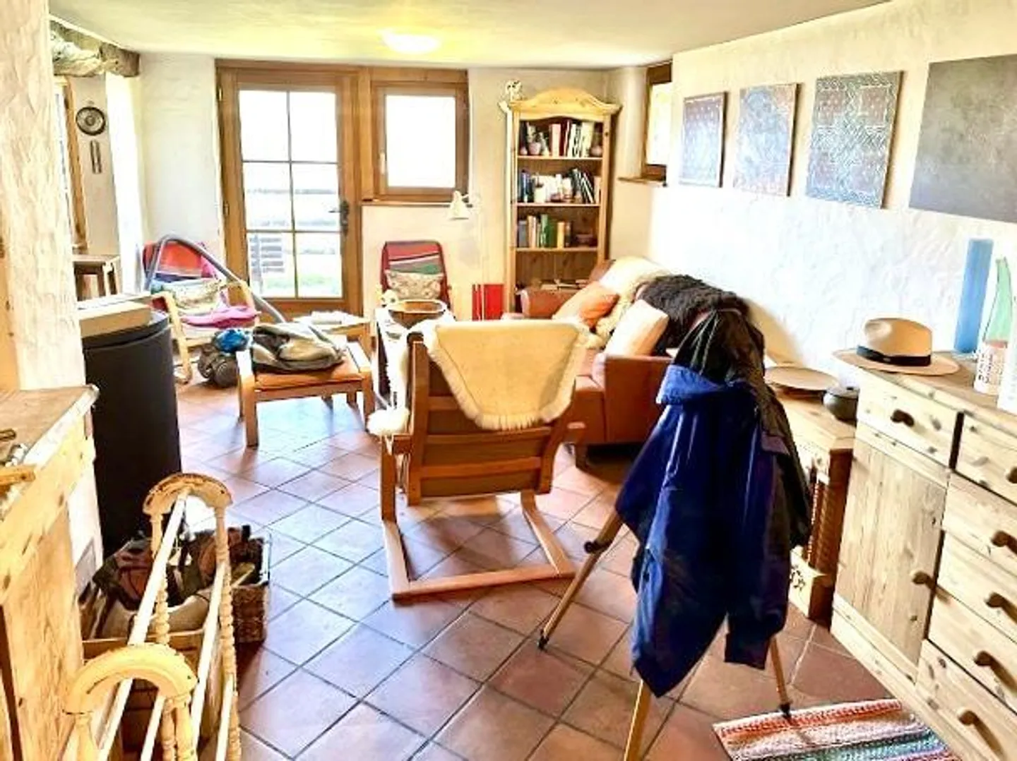 Chalet rustique de 6 1/2 pièces avec vue panoramique sur les montagnes - Photo 11 sur 14