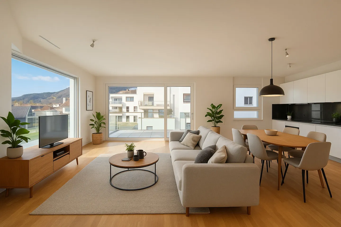 Appartement avec 4,5 pièces et terrasse - Photo 1 sur 12