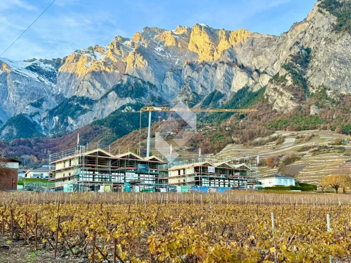 The Haut de Cry breathtaking view, construction site in progress - Photo 1 of 13