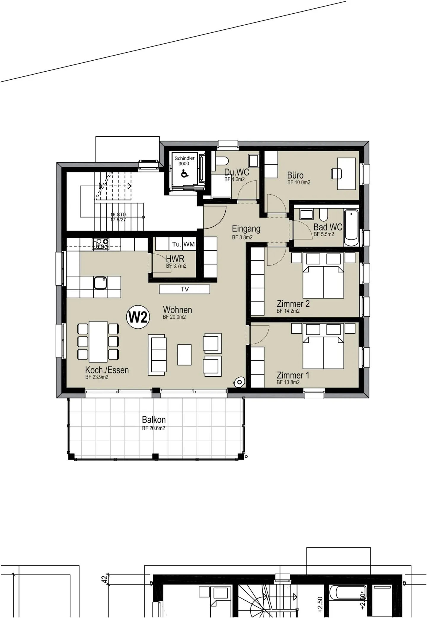 Appartamento nuovo di 4,5 stanze nella regione turistica di Lenzerheide - Foto 9 di 12