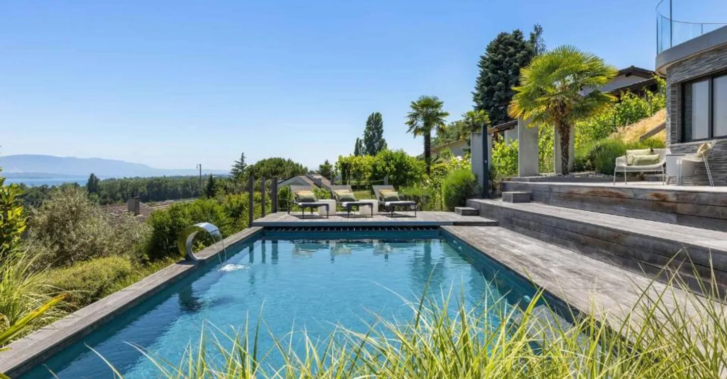 Exceptional villa with spectacular view of Lake Geneva - Photo 4 of 11