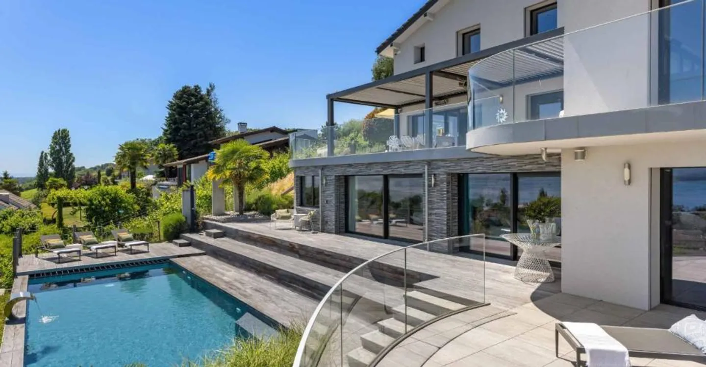 Exceptional villa with spectacular view of Lake Geneva - Photo 9 of 11