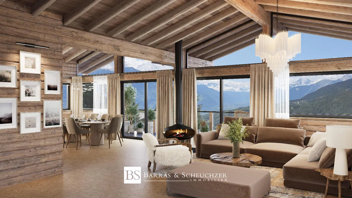 Elegant new 4.5-room chalet in primary residence - Photo 1 of 8