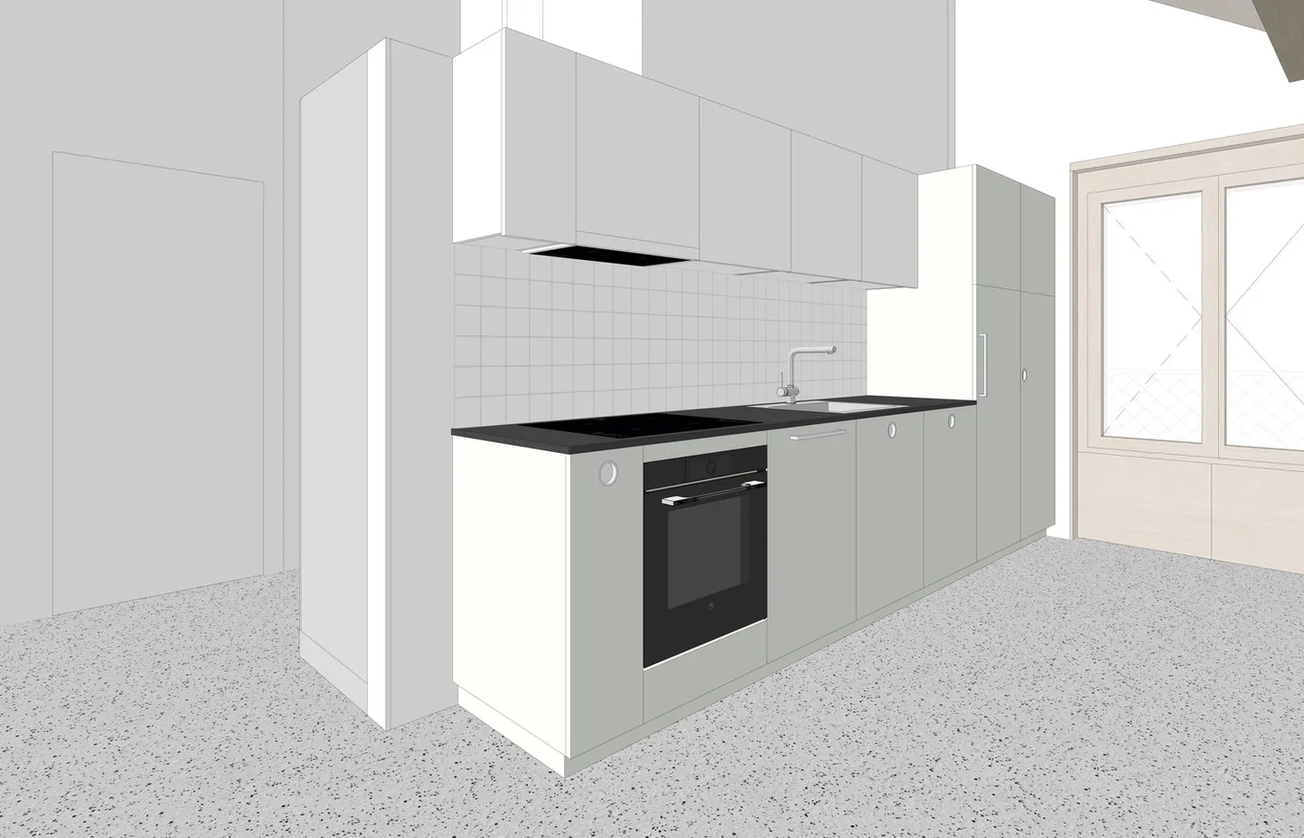 Ultimo piano 3.5 stanze - Foto 3 di 6