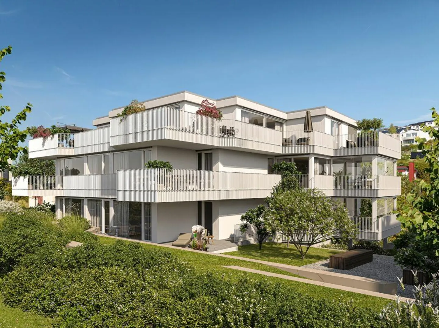 Nuovo progetto di costruzione Meienberg Twins - Appartamento attico da sogno - Foto 1 di 9