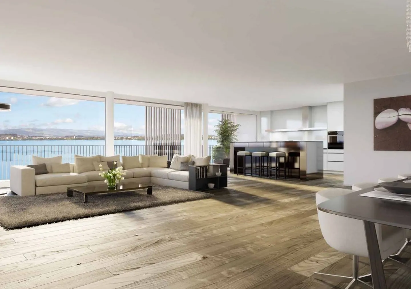 Esclusivo appartamento attico di 3,5 stanze con area balneare - Foto 3 di 6