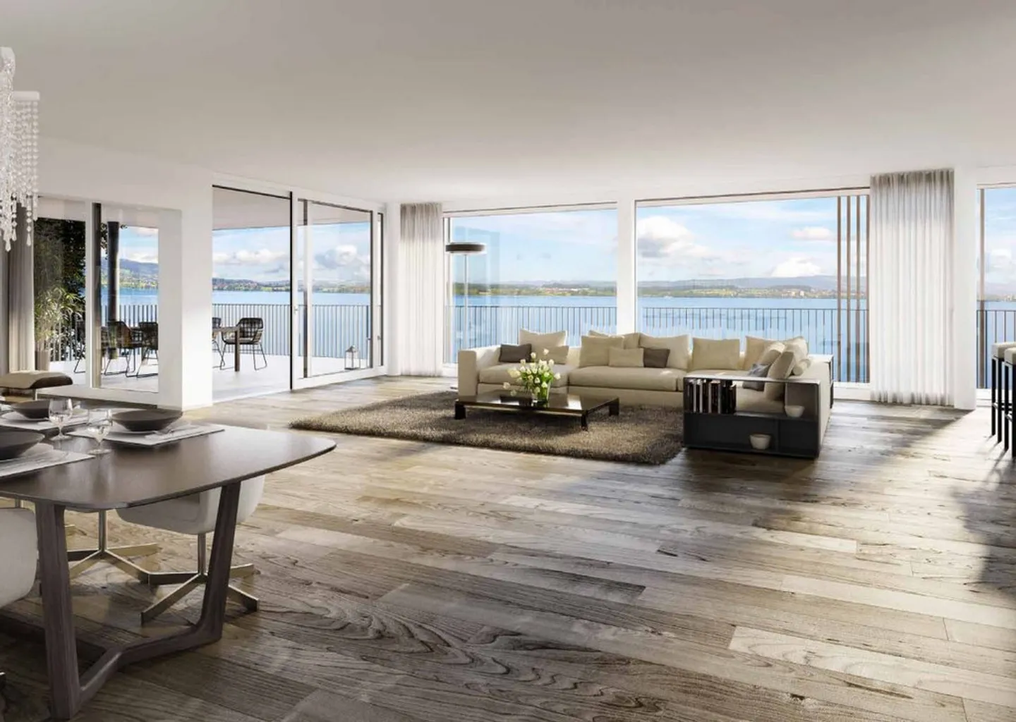 Esclusivo appartamento attico di 3,5 stanze con area balneare - Foto 4 di 6