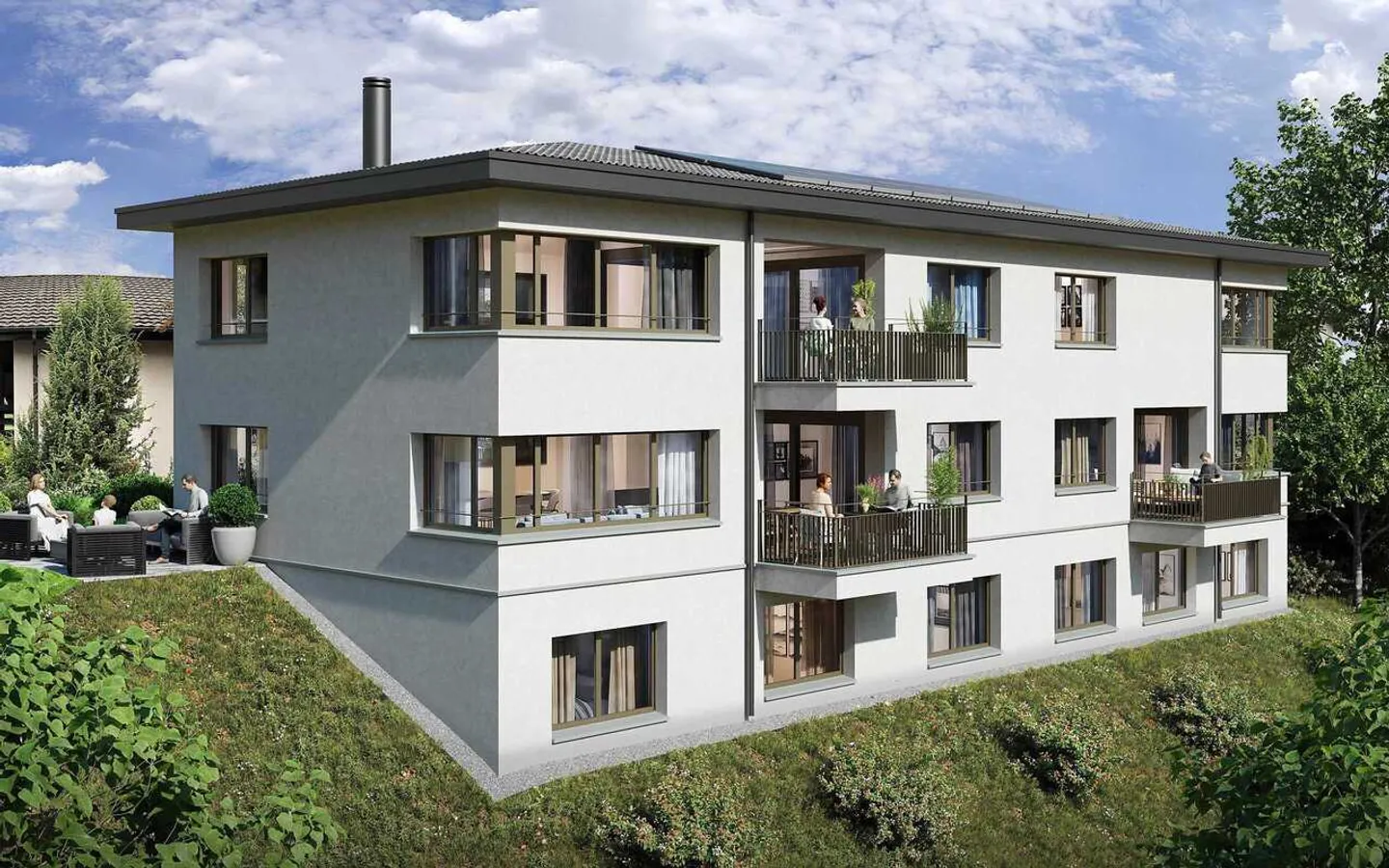 Exclusive 4.5-room penthouse apartment in Udligenswil with Alpine view - Photo 12 of 13