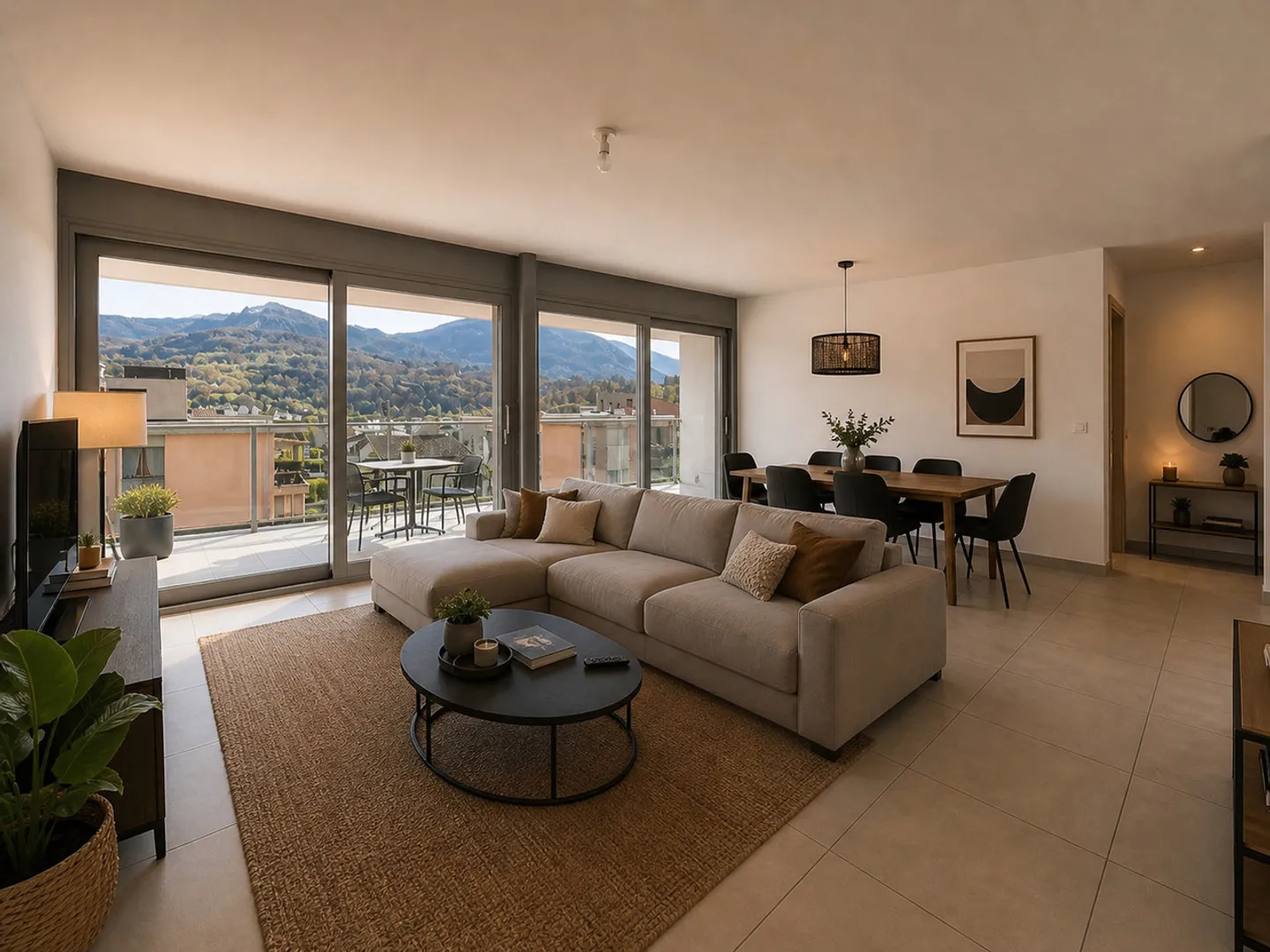 Moderno appartamento 2.5 locali con ampia terrazza a Gravesano - Foto 1 di 11