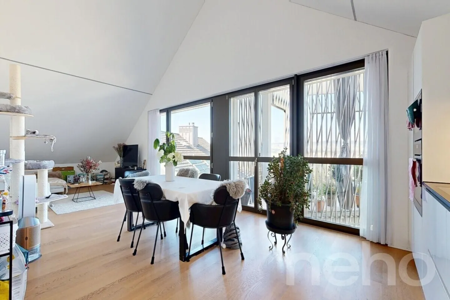 Appartement lumineux de 3,5 pièces à Oberlunkhofen - Photo 1 sur 12
