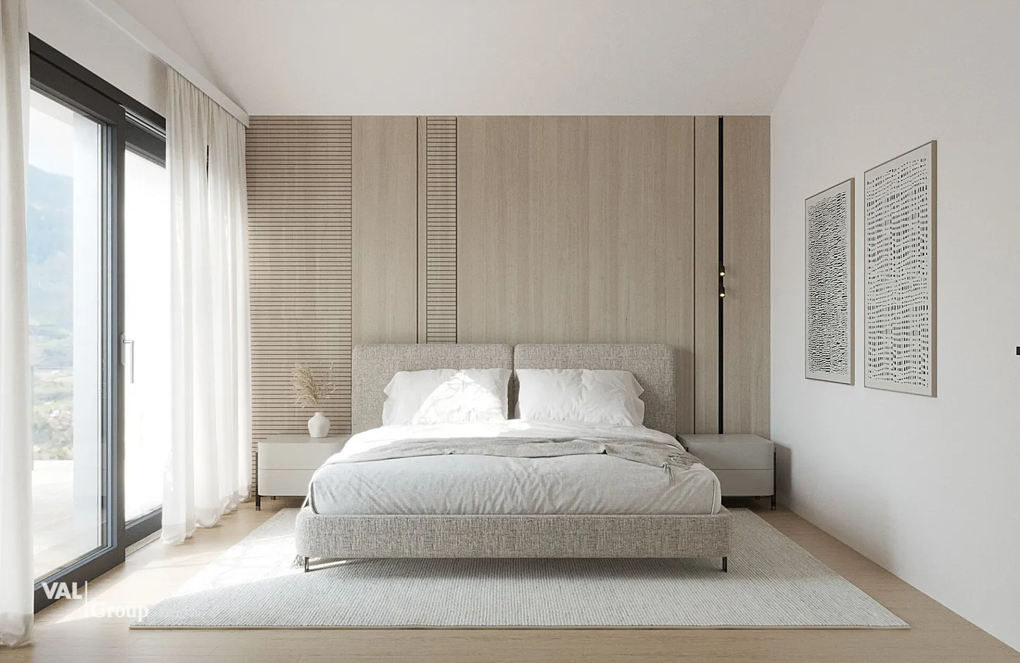 Au cœur des Alpes, un appartement en attique unique où la lumière et l'élégance s'expriment - Photo 9 sur 12