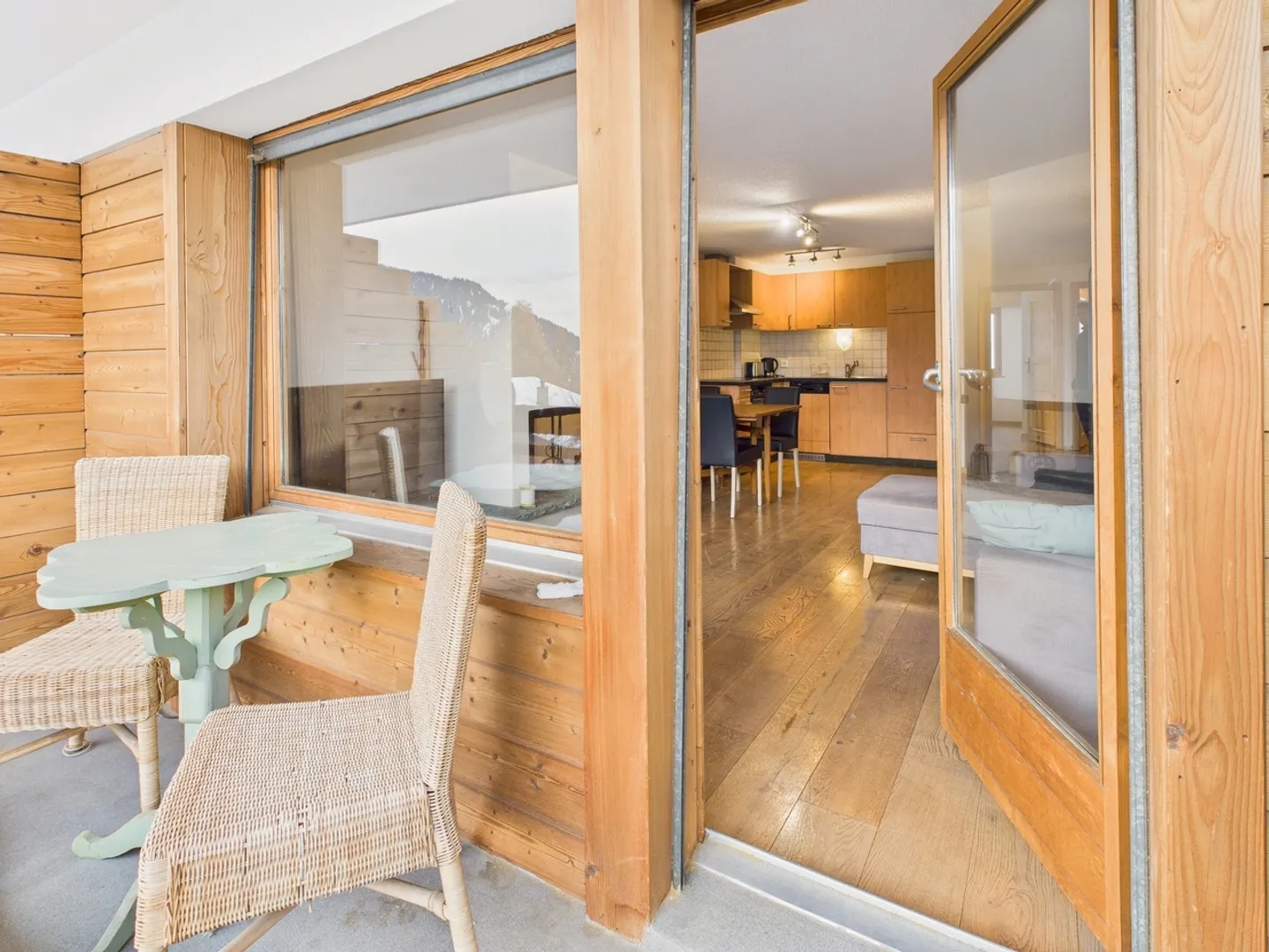 Chic 3.5 pièces - appartement meublé avec vue sur les montagnes à V... - Foto 10 di 13