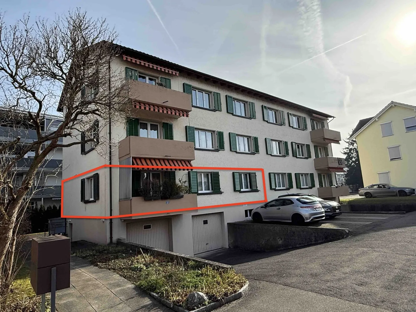 Appartement de 4,5 pièces au rez-de-chaussée surélevé - Photo 1 sur 10
