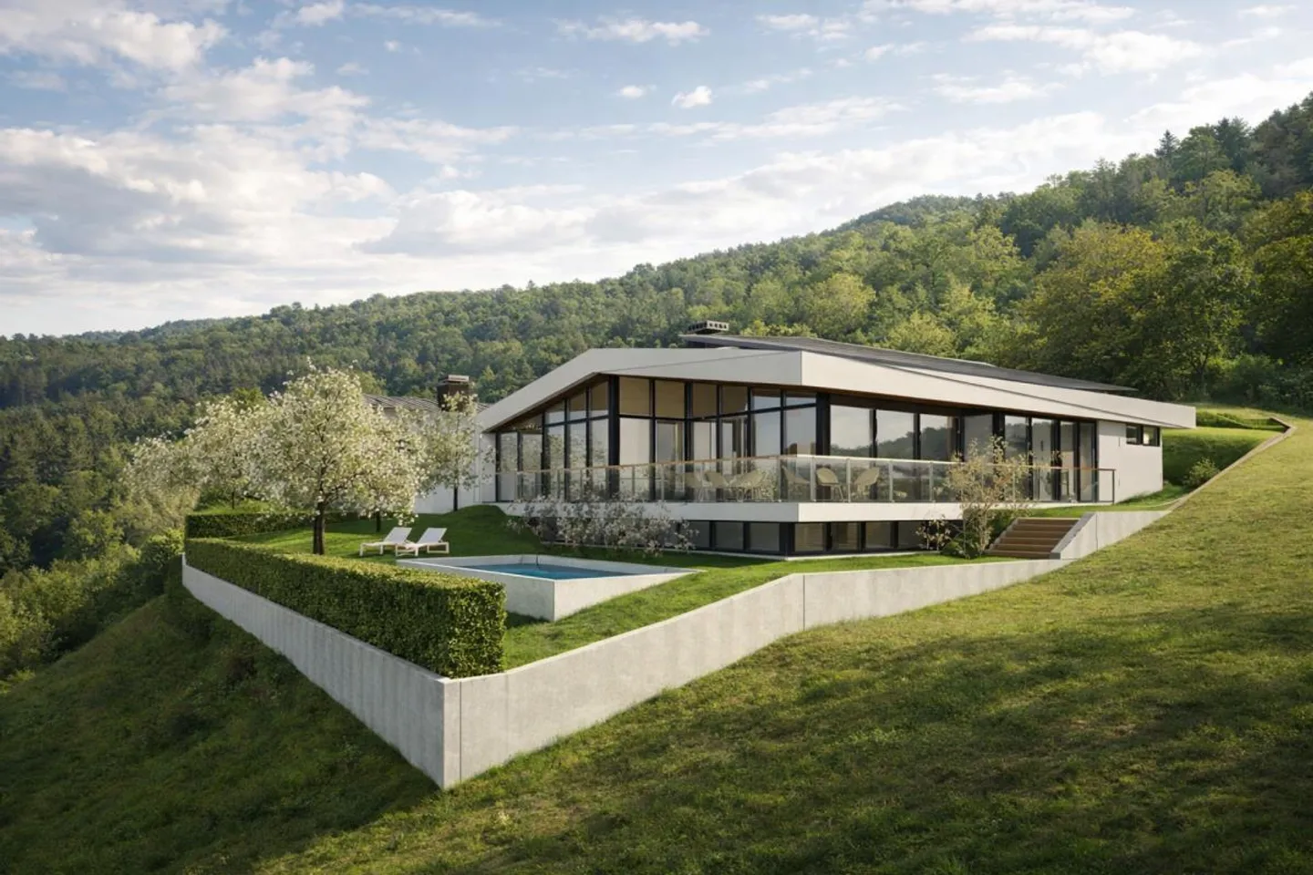 Villa moderna con piscina - Foto 1 di 8