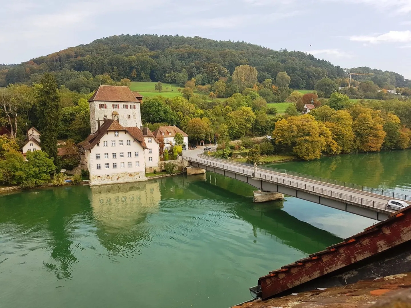 Emplacement idéal, directement sur le Rhin et à la frontière avec l'Allemagne, vue imprenable ! - Photo 1 sur 12