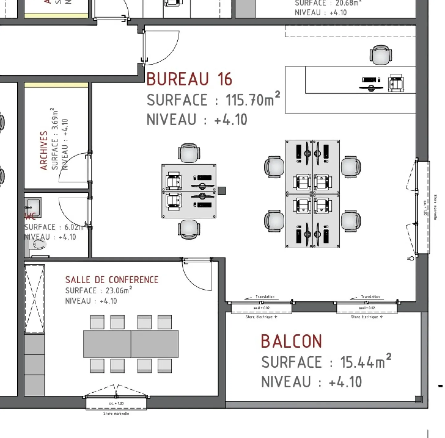Bureaux modernes à Martigny - Photo 2 sur 6