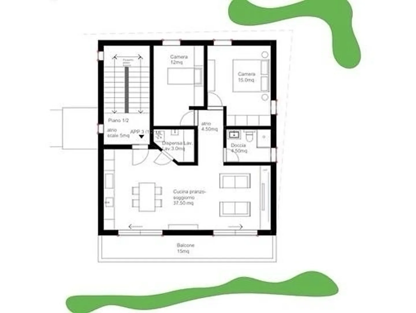 Modernes Investitionsgebäude in Pollegio - Foto 7 von 9
