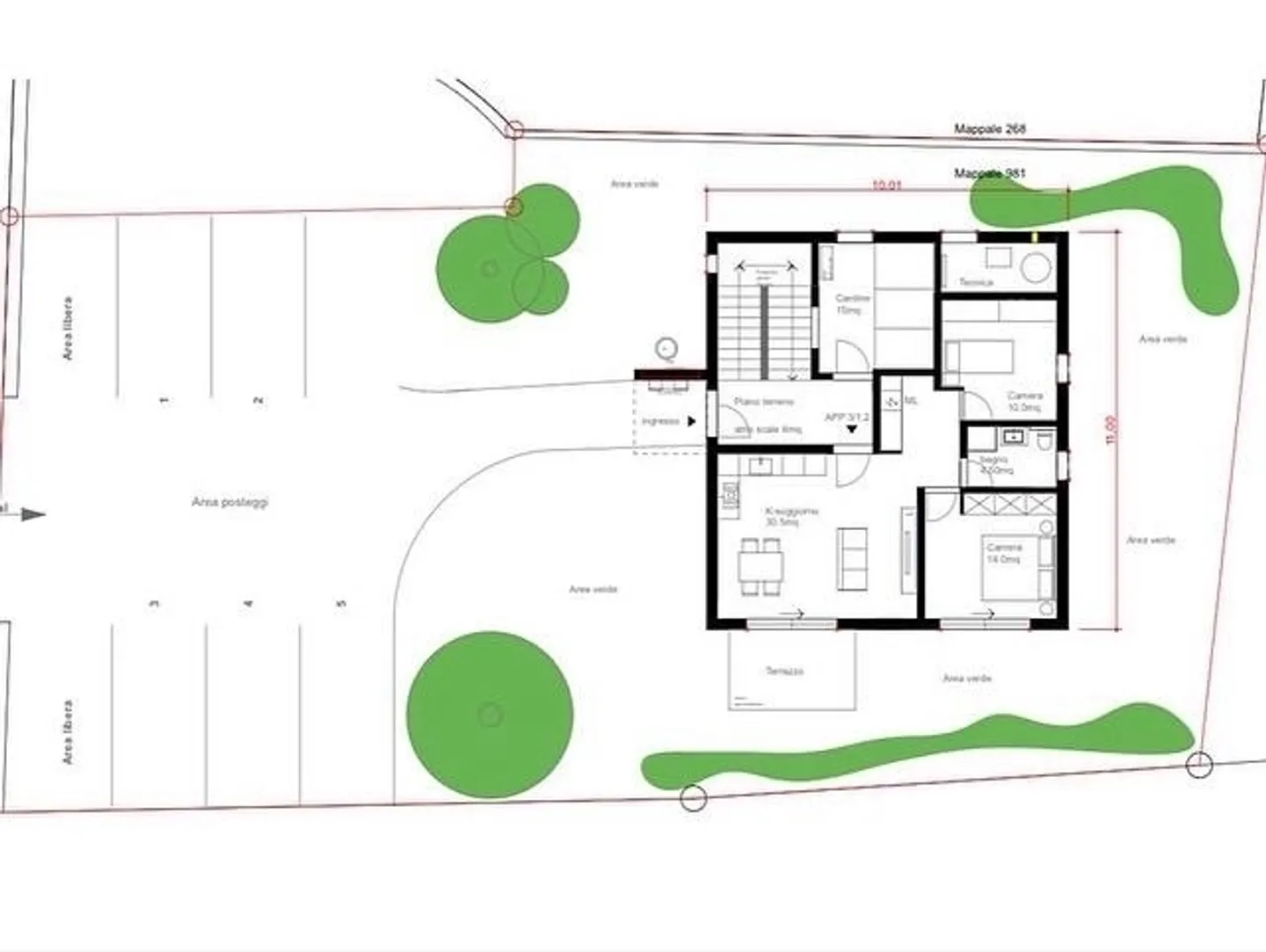 Modernes Investitionsgebäude in Pollegio - Foto 8 von 9