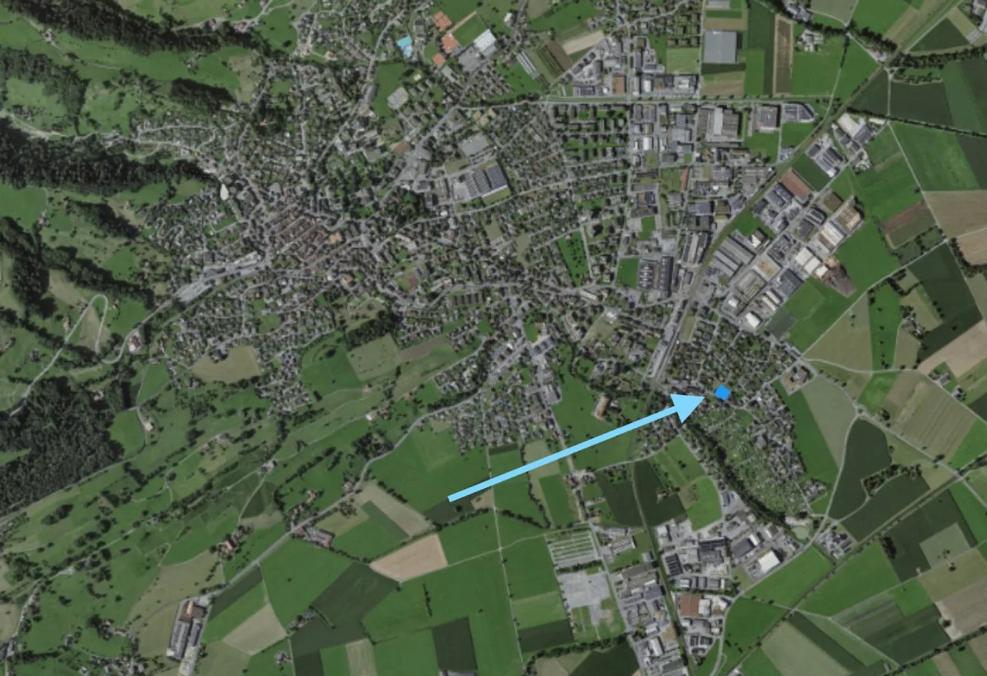 Terrain attractif avec projet approuvé à Altstätten - Photo 1 sur 7