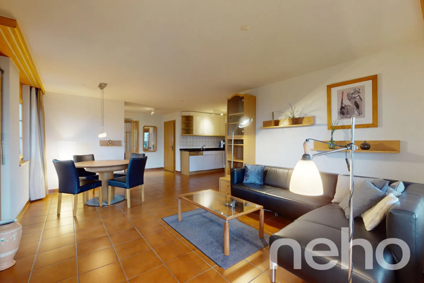 Sonnige 3½-Zimmer-Wohnung mit Alpenblick im Herzen von Grächen - Foto 12 von 13