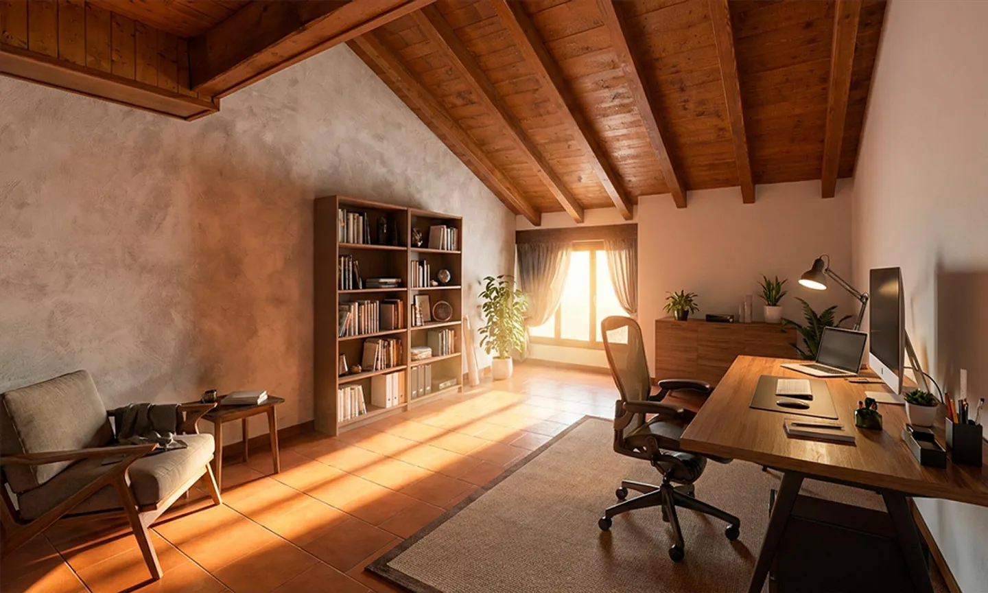 SPLENDIDE ATTICO MANSARDATO DE 5,5 PIÈCES DE 190 M² À MAGLIASO - Photo 8 sur 9