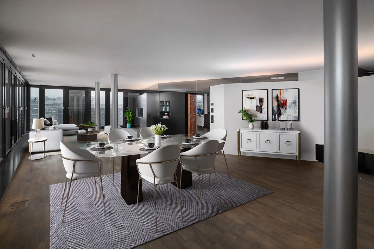 Trendy Loft Apartment Living and Working at the Pulse of Life - Photo 5 of 10