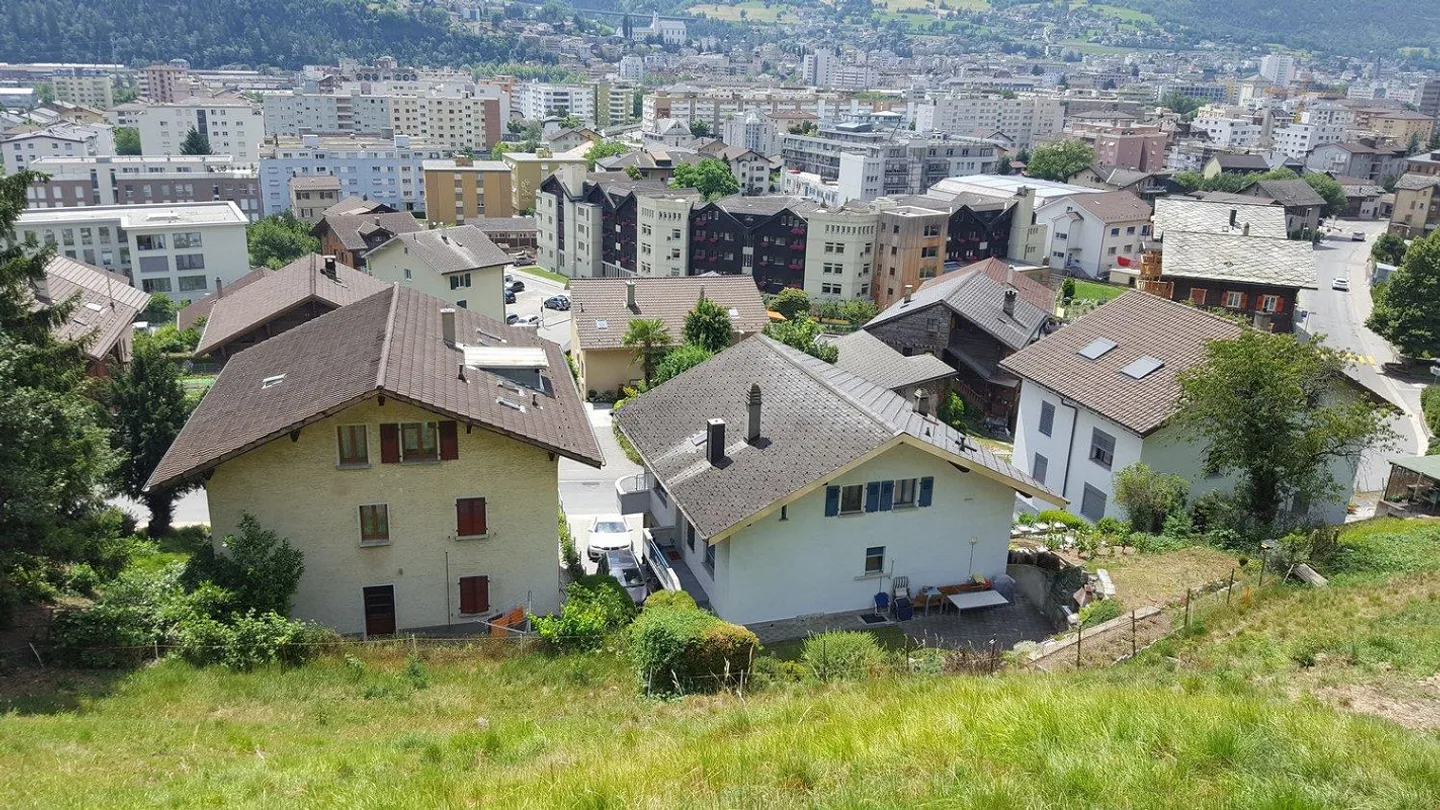 Terreno edificabile sopra i tetti di Naters - Foto 1 di 1