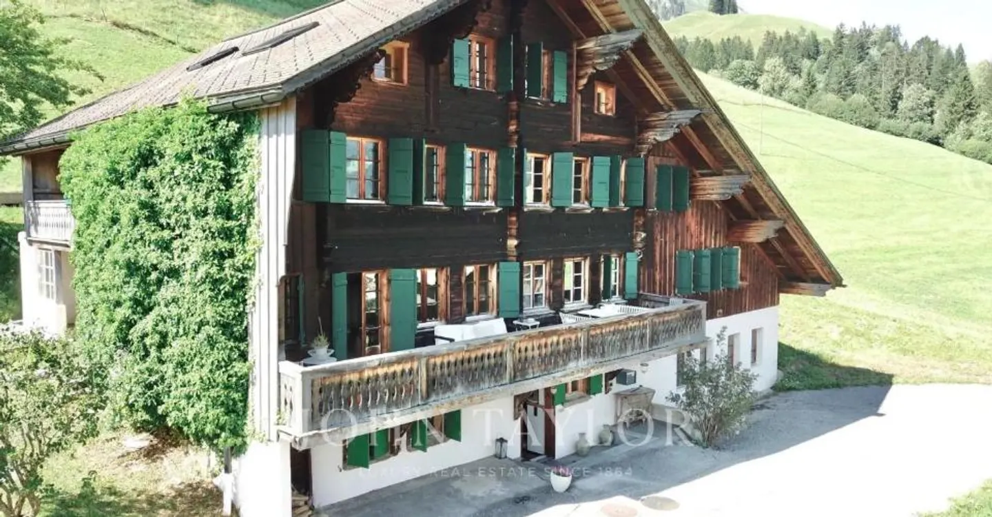 Chalet de luxe à Château d'Oex - Photo 1 sur 7