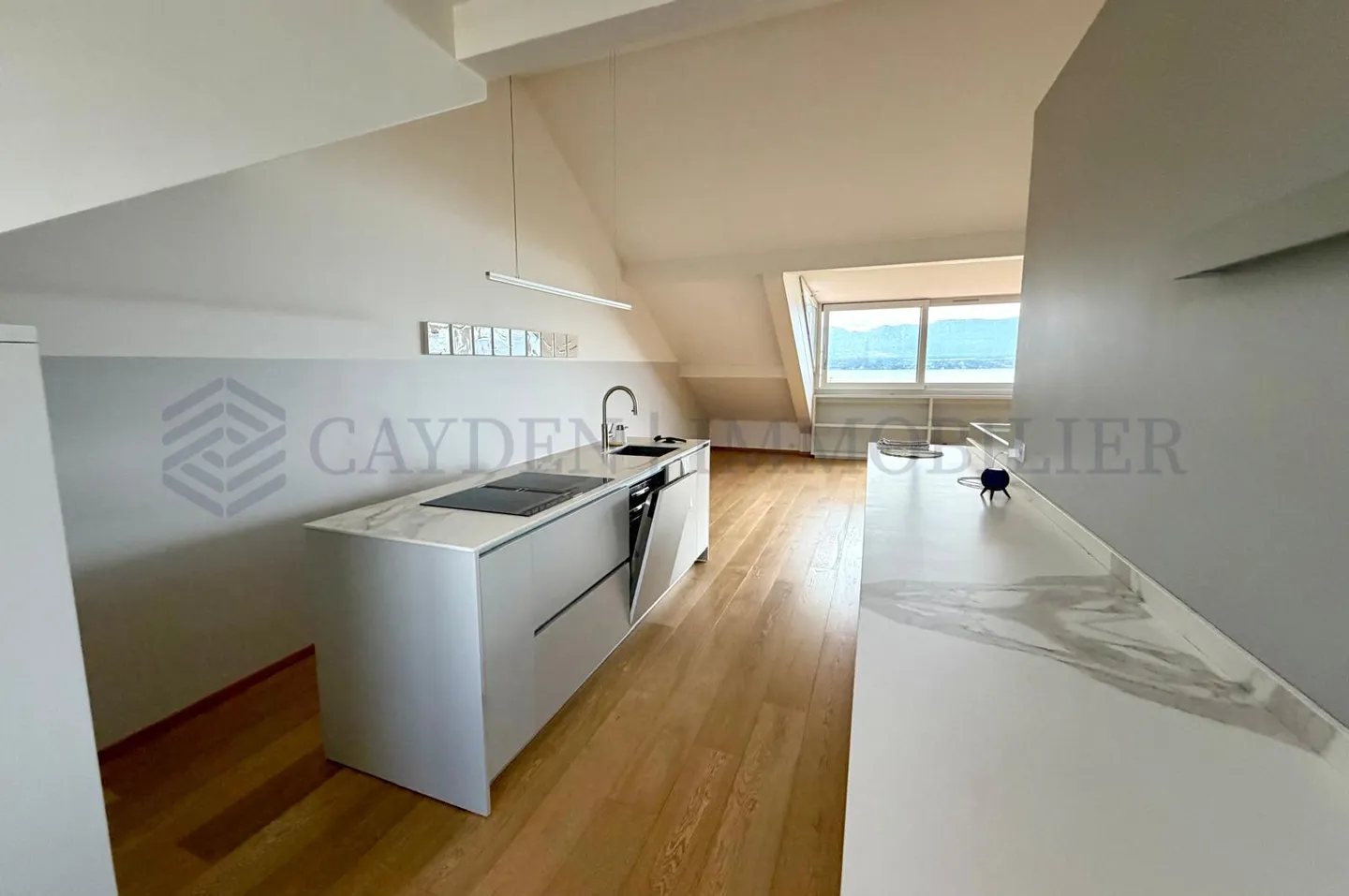 Sublimer renovierter Duplex mit atemberaubendem Blick auf den Genfersee - Foto 3 von 7