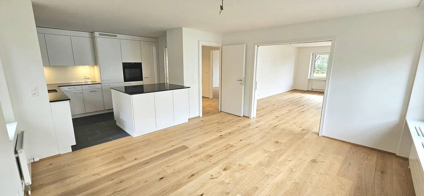Vista sul lago del giardino - Appartamento di 2,5 stanze in posizione privilegiata a Zurigo - Foto 4 di 10