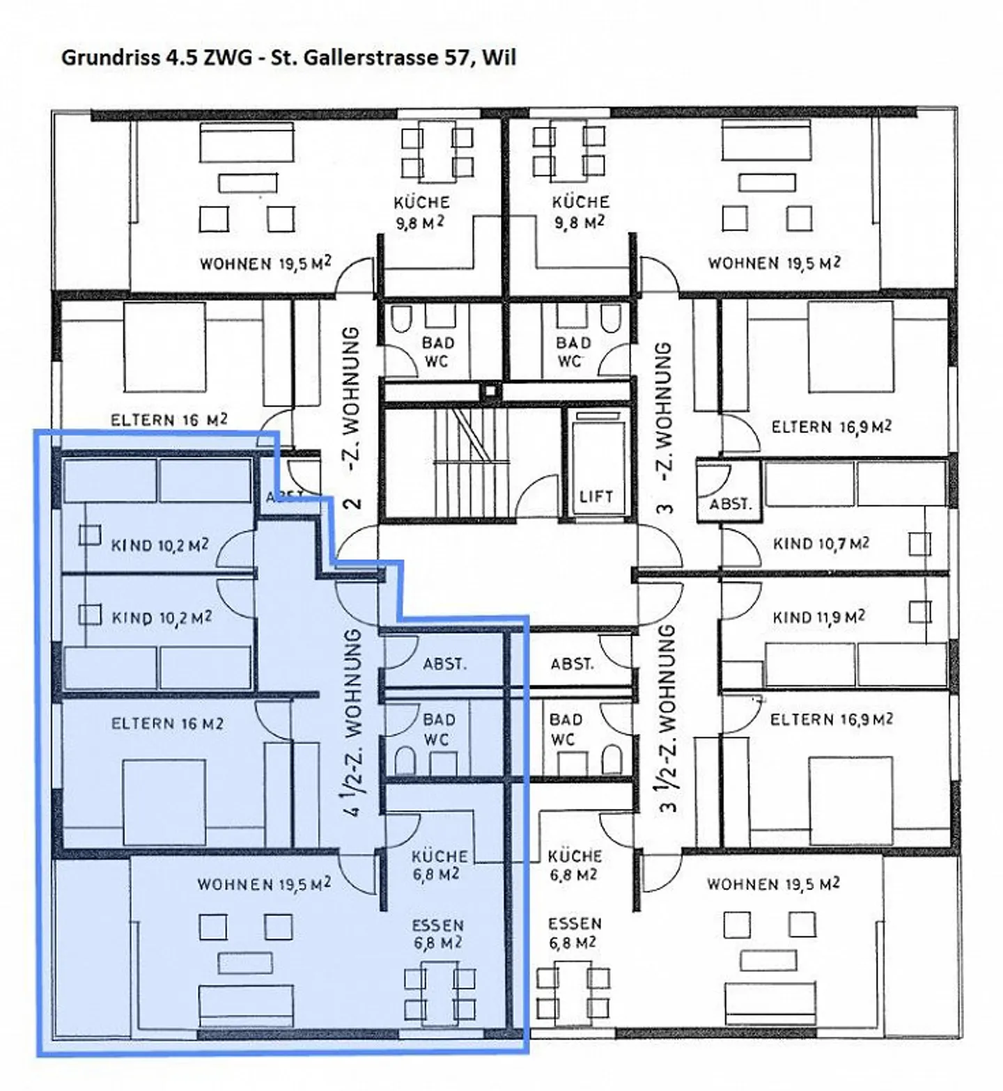 Freundliche Familienwohnung zu vermieten - Foto 9 von 9
