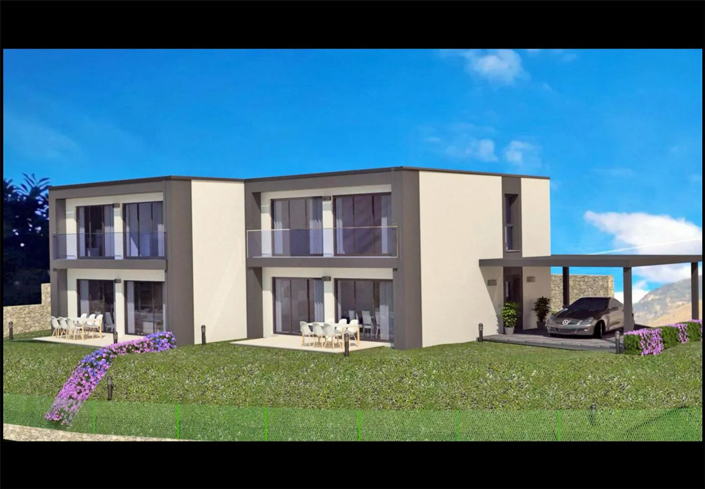 VILLETTE 4.5 LOCALI IN BAU A CLARO - Foto 1 di 9