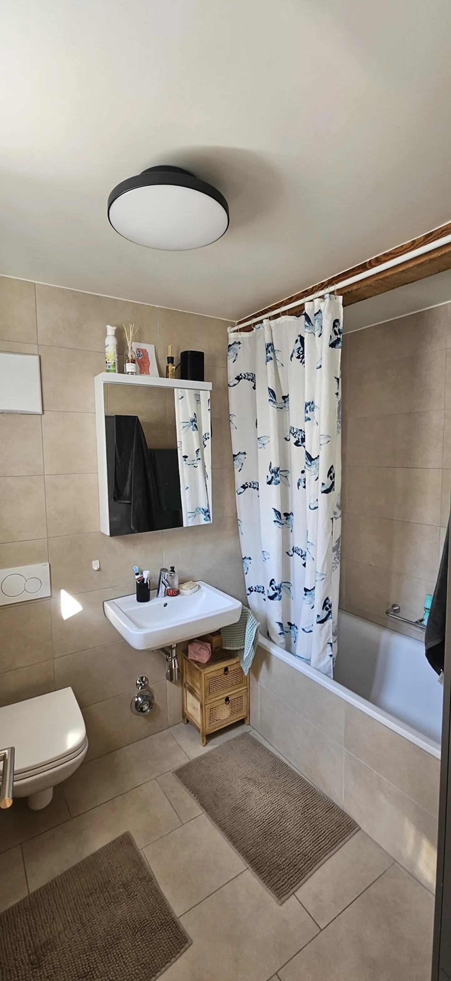 DACHGESCHOSS-WOHNUNG 3½ ZIMMER IN LAUSANNE - STADTZENTRUM, MÖBLIERT, DAUER - Foto 7 von 10