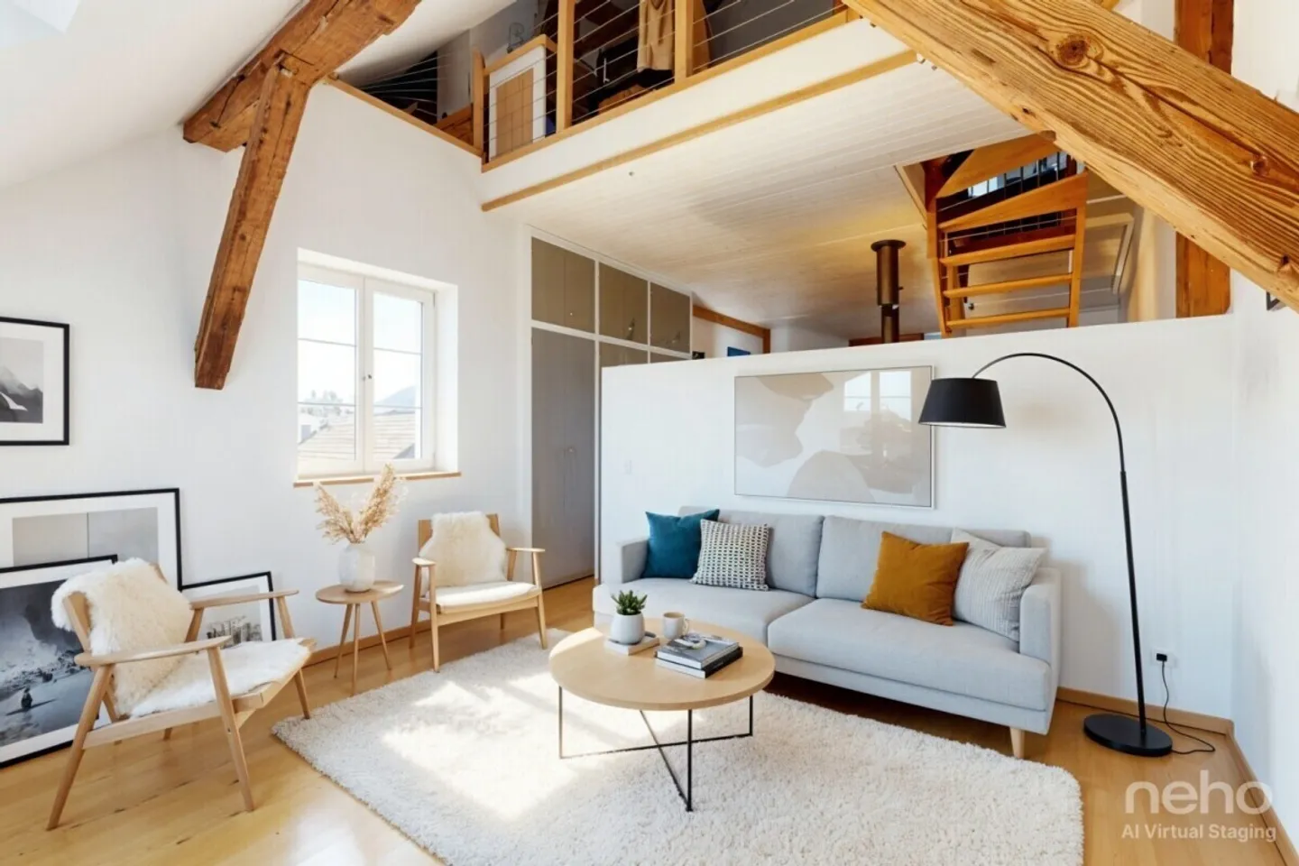 3.5-Room Duplex with Shared Garden in a Countryside Setting - Photo 1 of 13