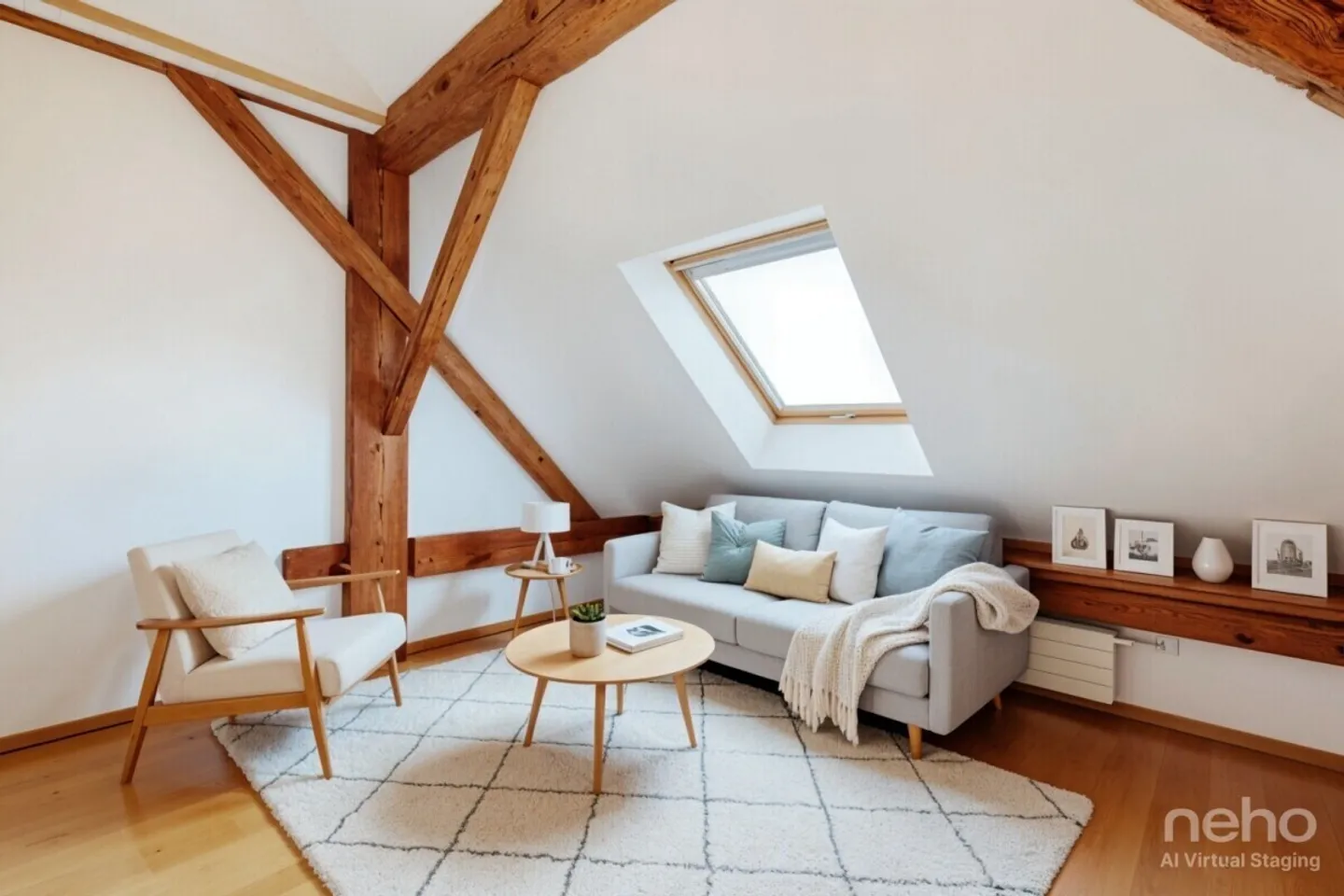 3.5-Room Duplex with Shared Garden in a Countryside Setting - Photo 5 of 13