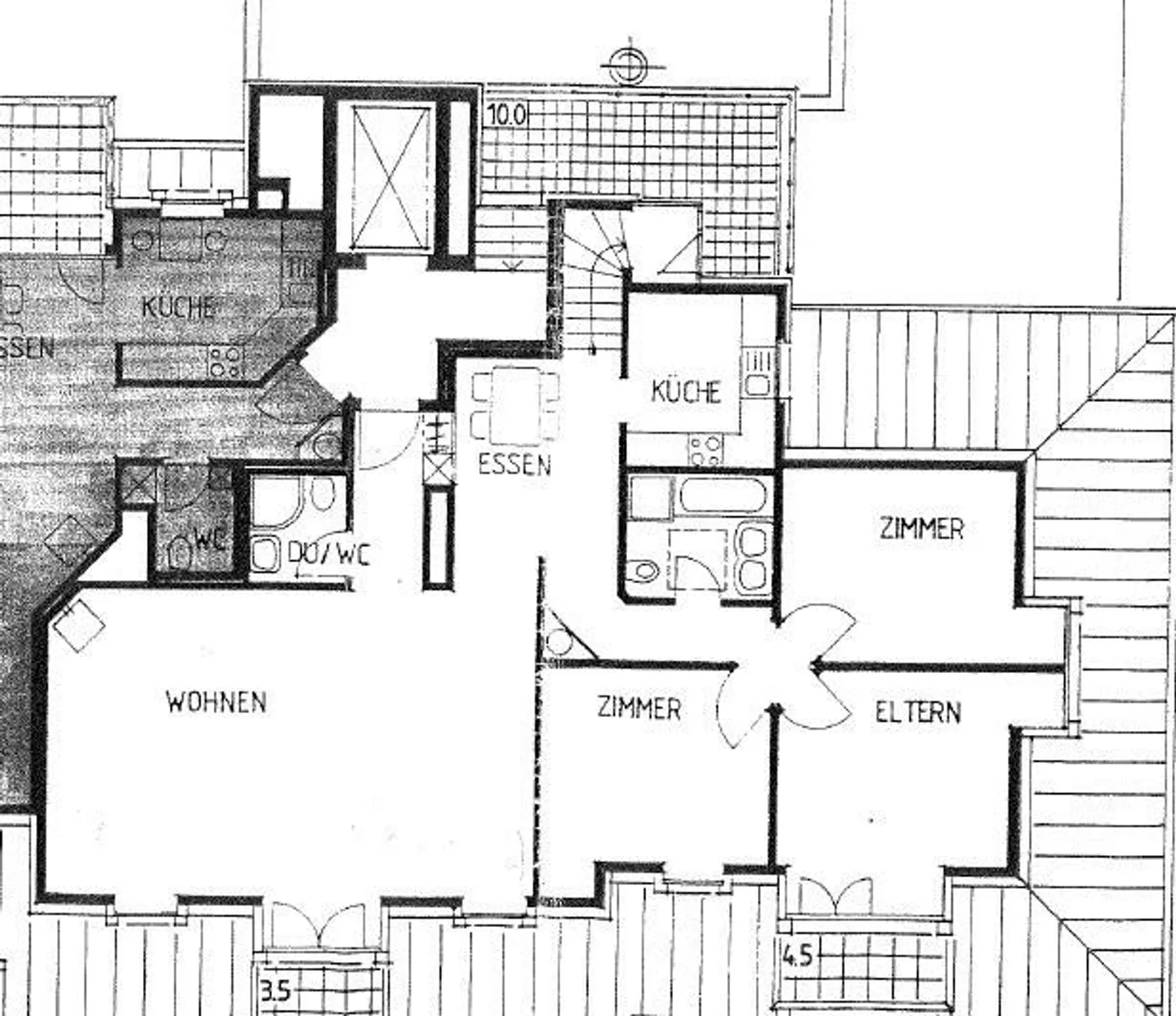 Spacious 4.5 room apartment in the best location! - Photo 12 of 12