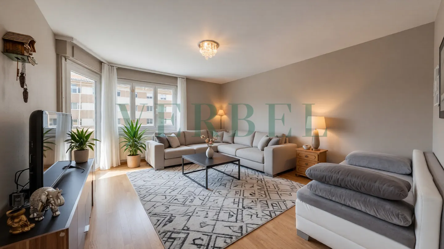 Superbo appartamento di 3,5 stanze con balcone - Foto 1 di 7