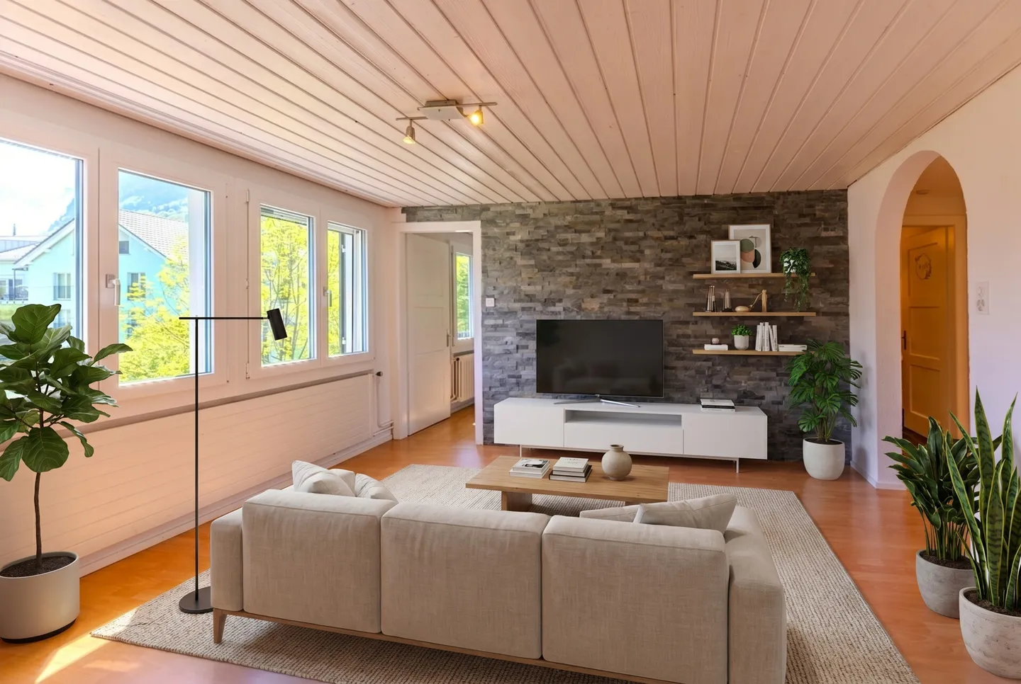 Maison individuelle indépendante avec potentiel d'aménagement dans un emplacement idyllique directement au bord de l'eau - Photo 10 sur 18