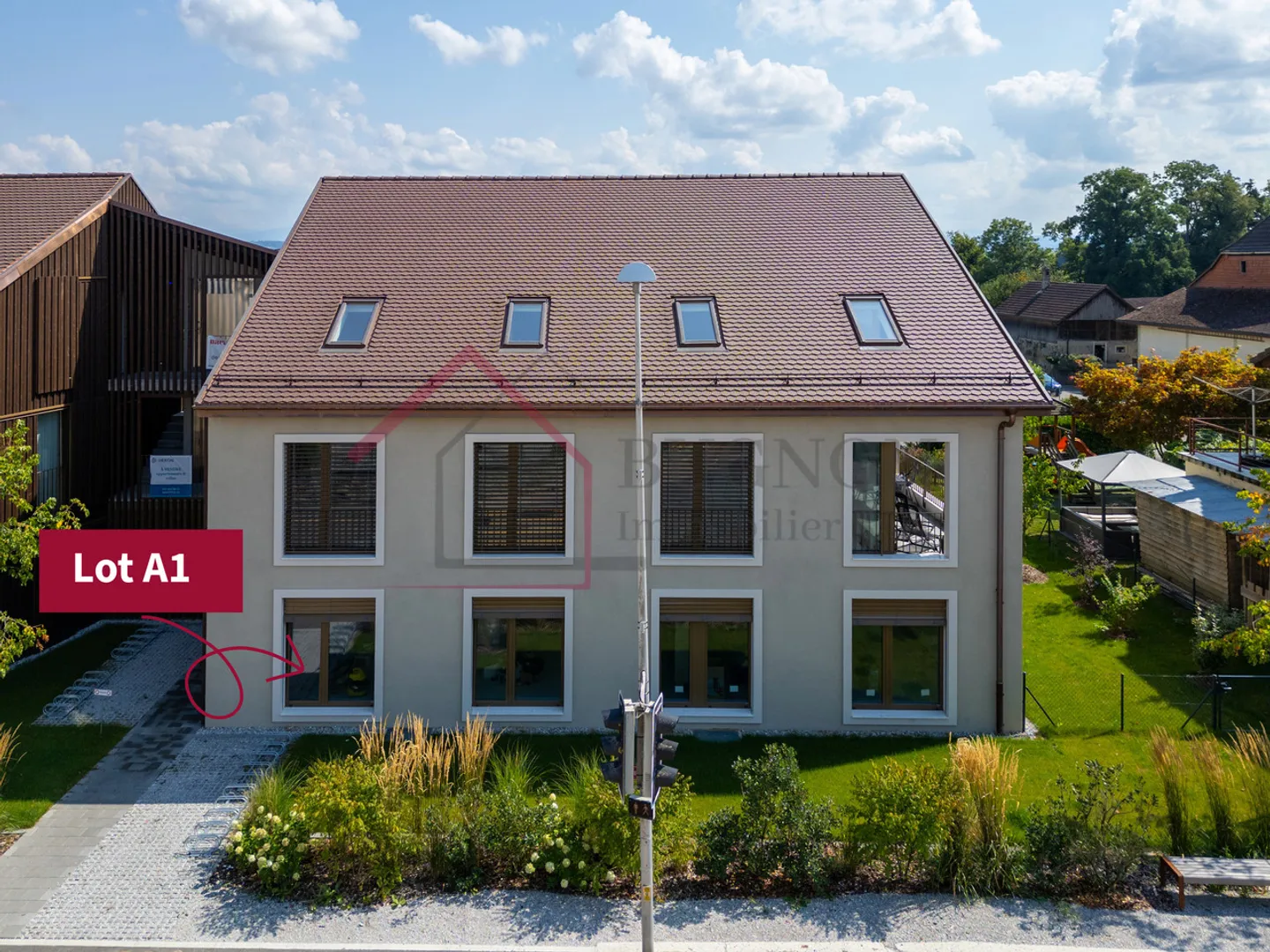 Appartamento PPE di 4,5 locali di 128 m2 con giardino privato - Foto 6 di 9