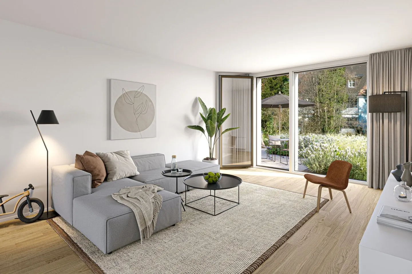 Nouvelle construction - Appartement de jardin moderne et attrayant de 3 1/2 pièces au centre de Sissach - Photo 2 sur 6