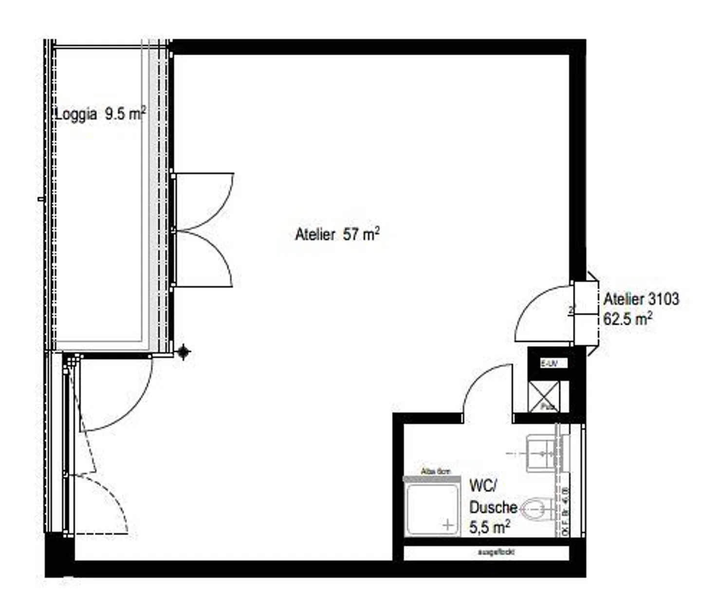 Studio/Workshop for rent in Schwamendingen! - Photo 6 of 6