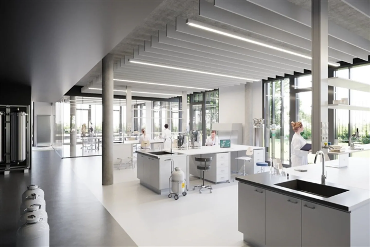 A rare gem with an area of 1,000 m2 that offers all the services of a laboratory - Photo 4 of 7