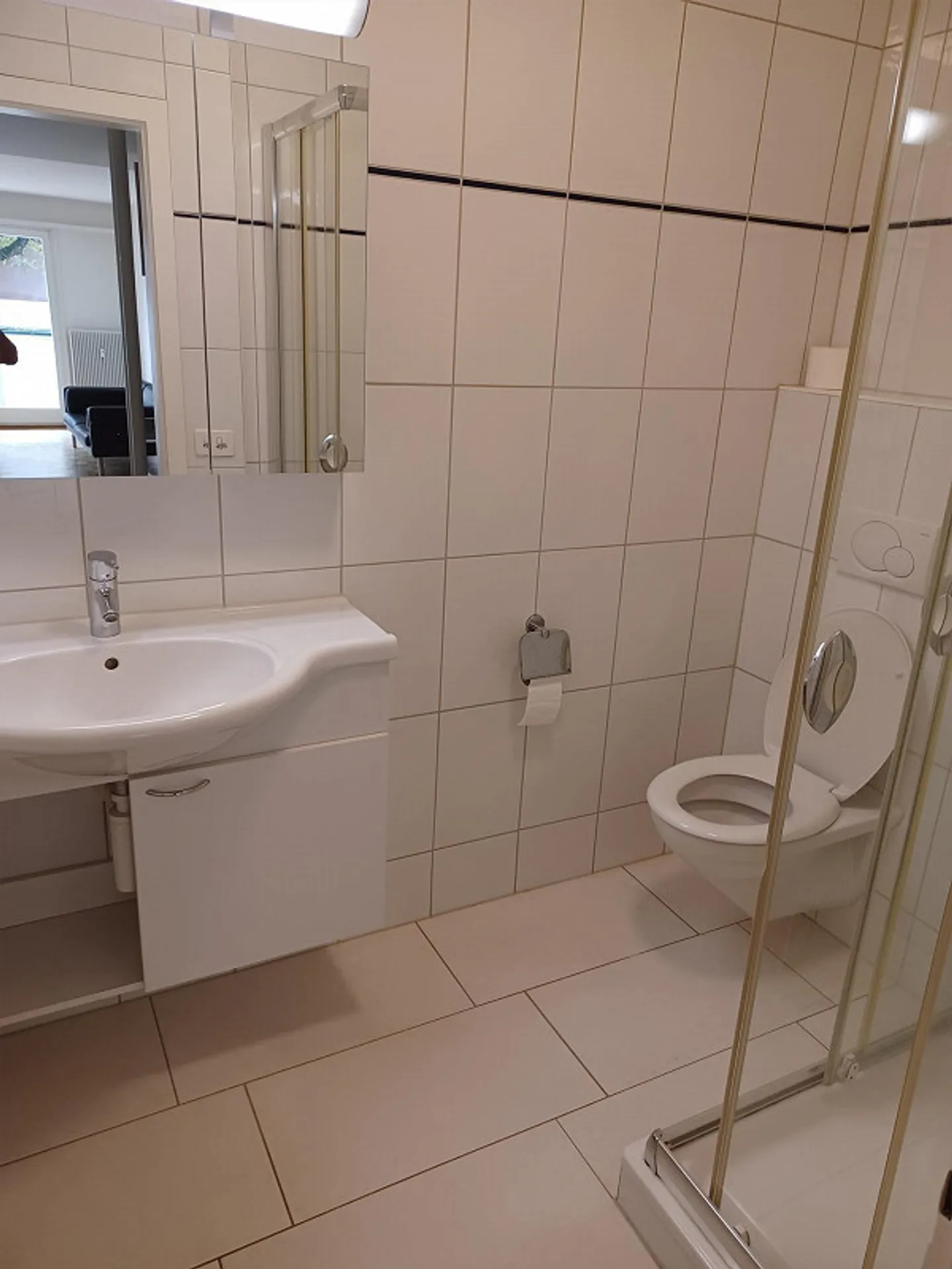 Appartamento monolocale a Kleinbasel, direttamente sul Reno, 1° piano, balcone, ascensore - Foto 4 di 4
