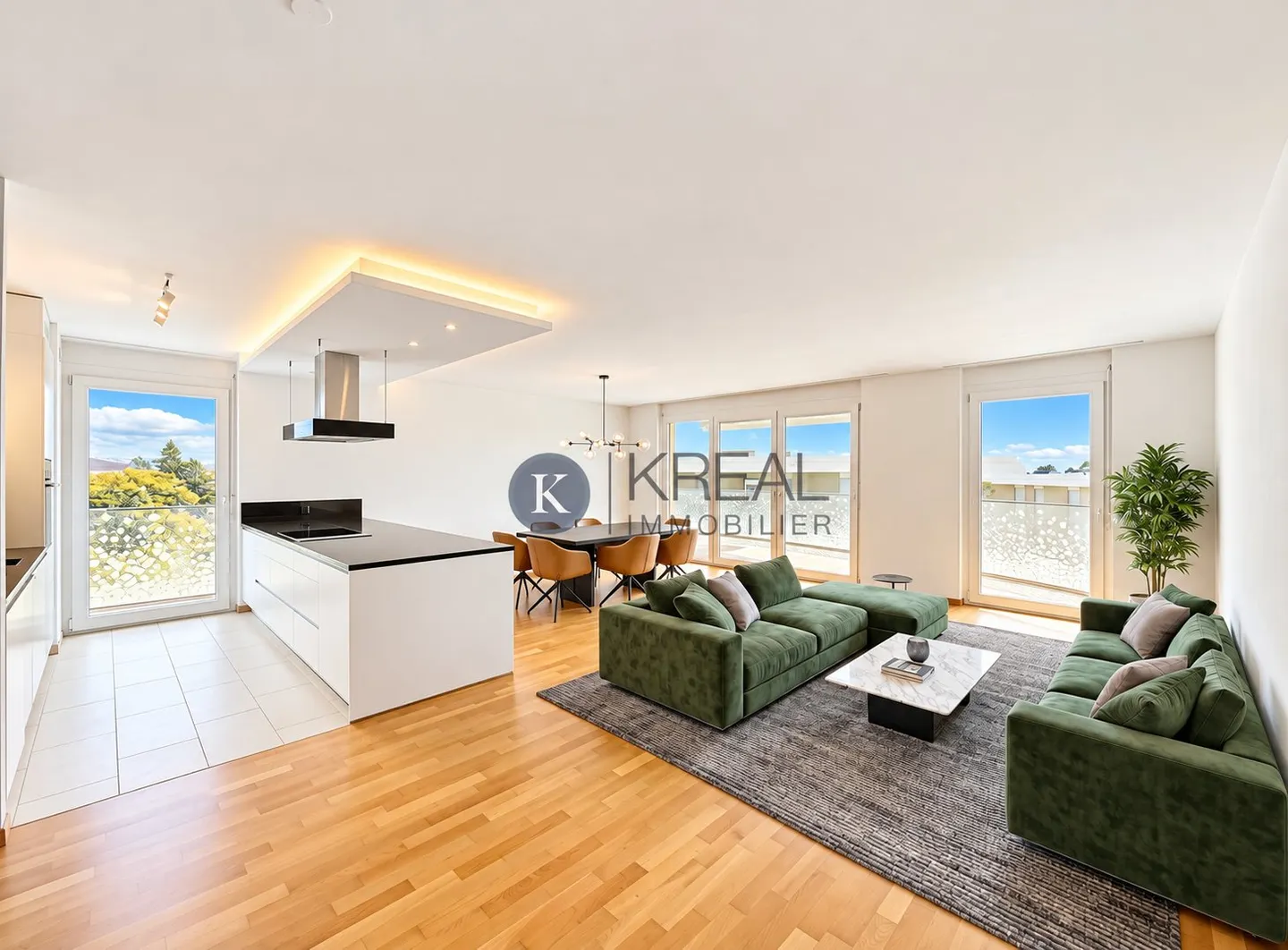 Appartement Élégant avec Vue sur le Lac - Photo 1 sur 12