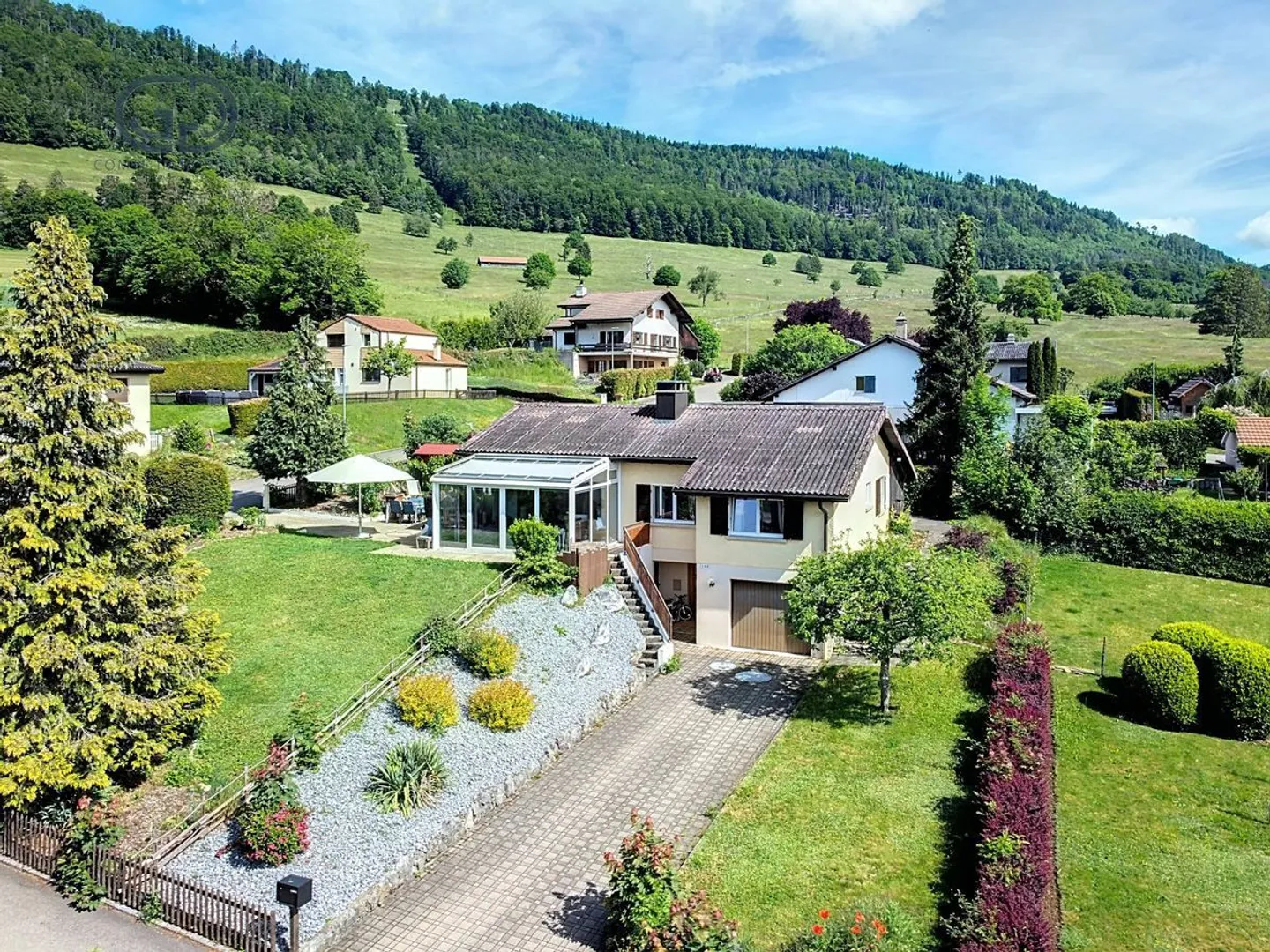 Maison individuelle avec vue dégagée à Boécourt - Photo 1 sur 13