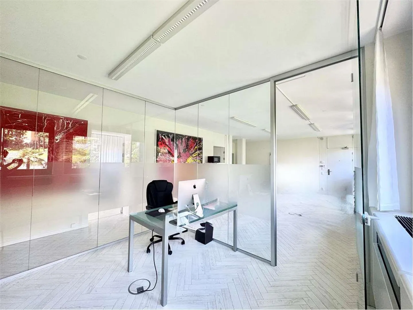 Elegant bright office of 4.5 rooms a few steps from the center of Lugano - Photo 5 of 10