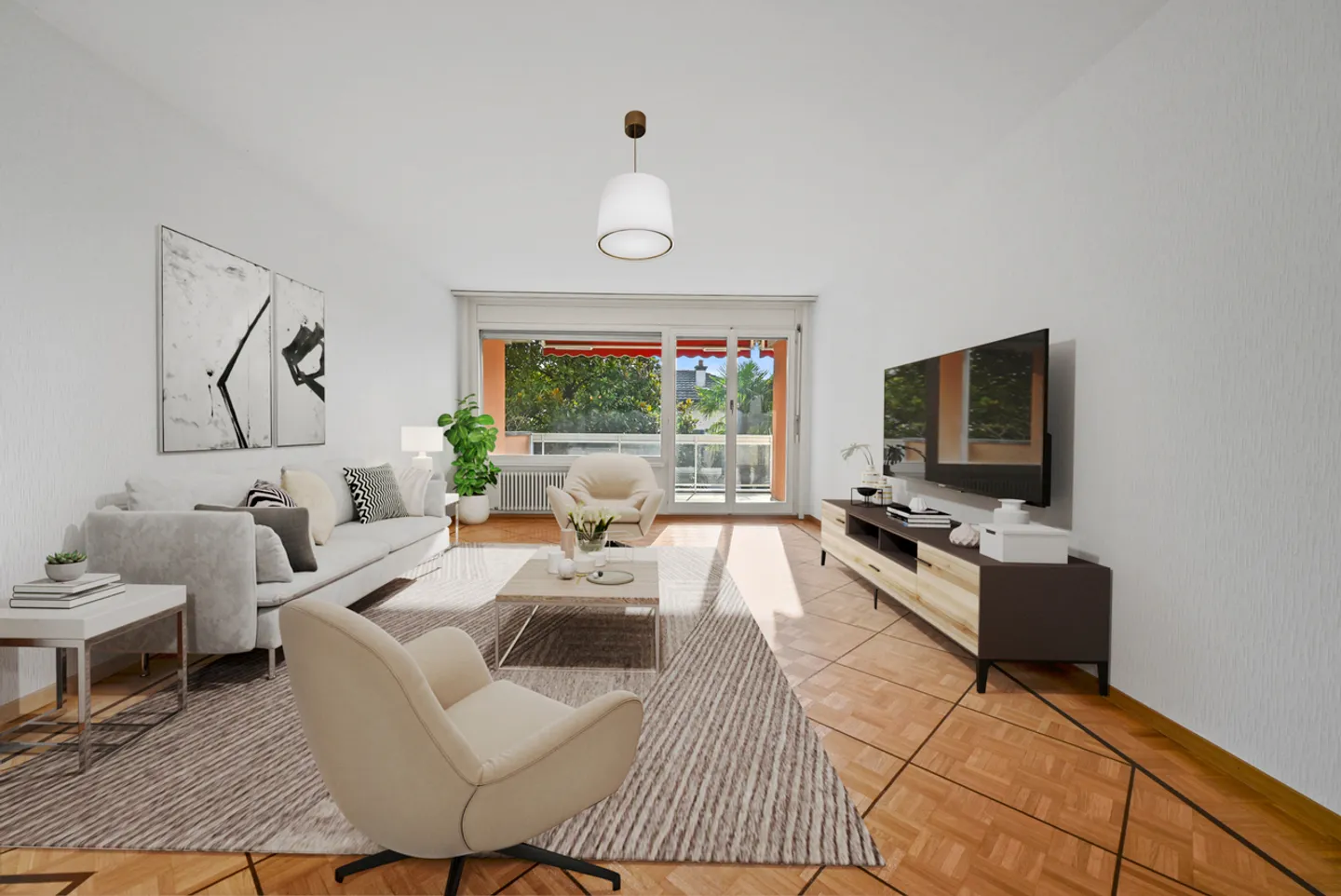 Clarens - rue du Lac 89 five-room apartment on the 1st floor - Photo 1 of 5