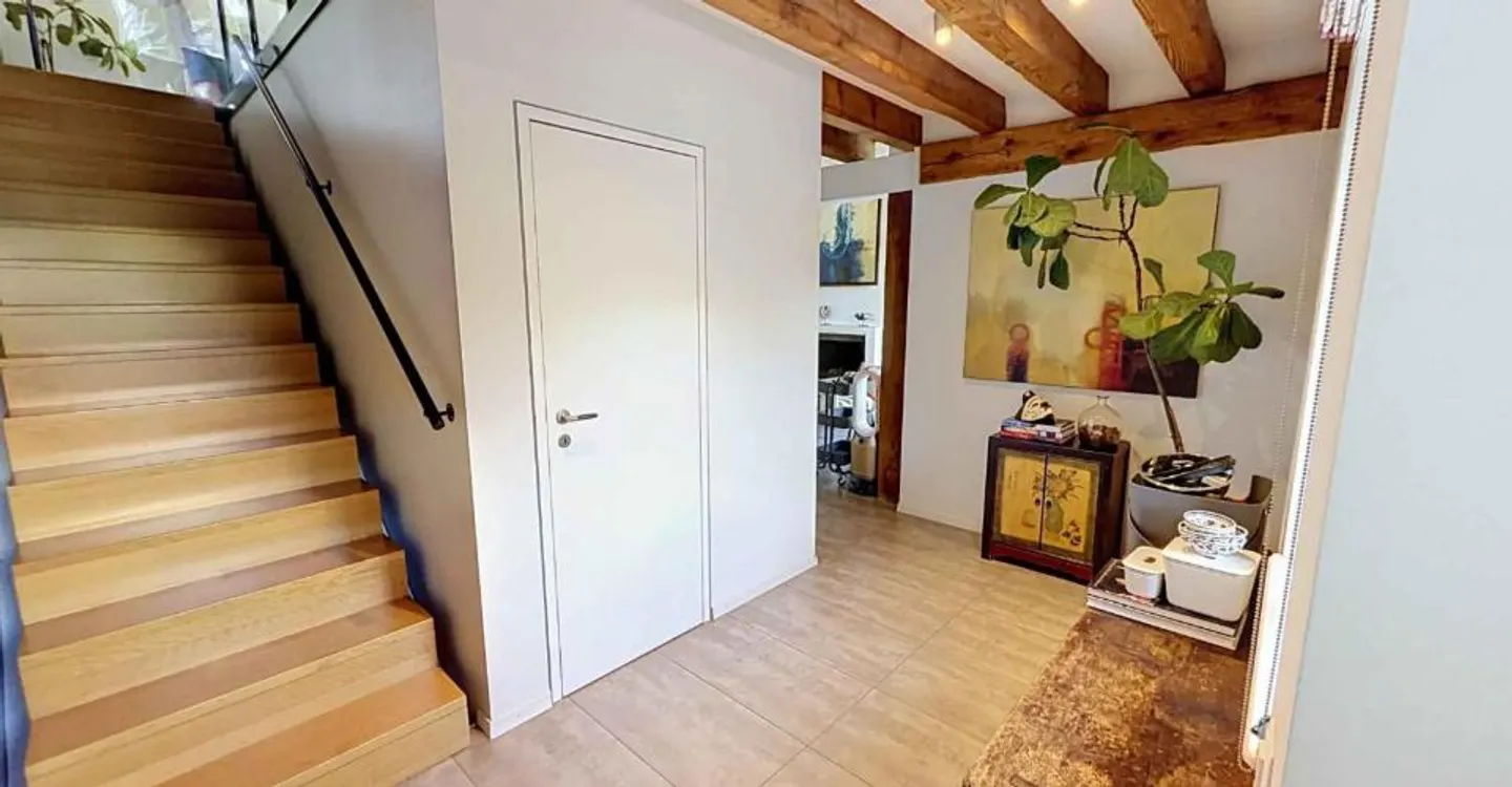 Maison villageoise de 7,5 pièces avec jardin à Aire-la-Ville - Foto 6 von 11